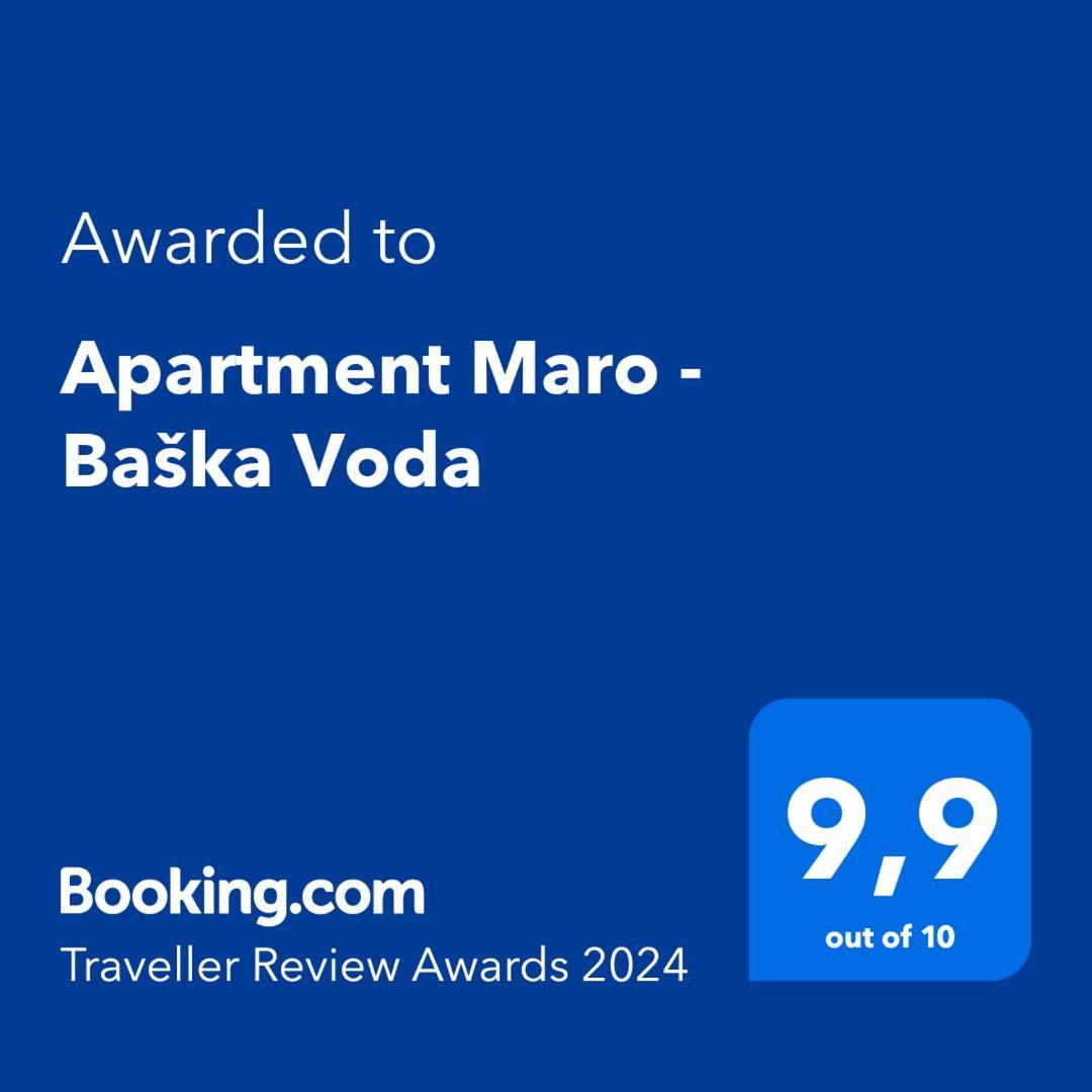 Apartment Maro - Baska Voda Exterior photo